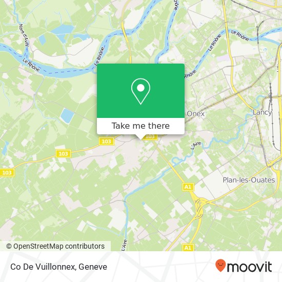 Co De Vuillonnex map