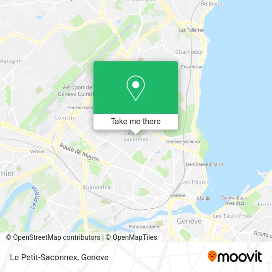 Le Petit-Saconnex map