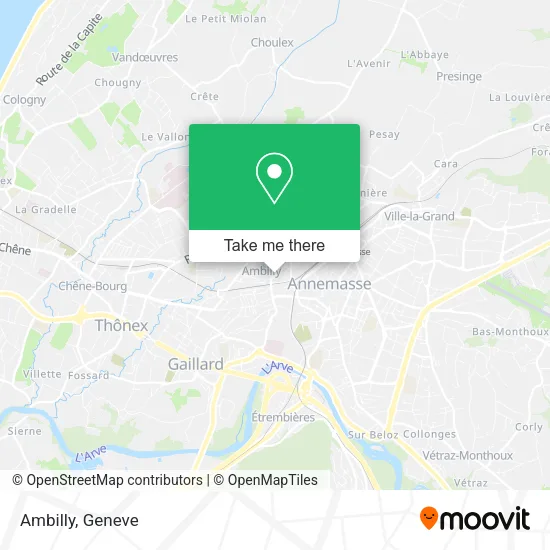 Ambilly map