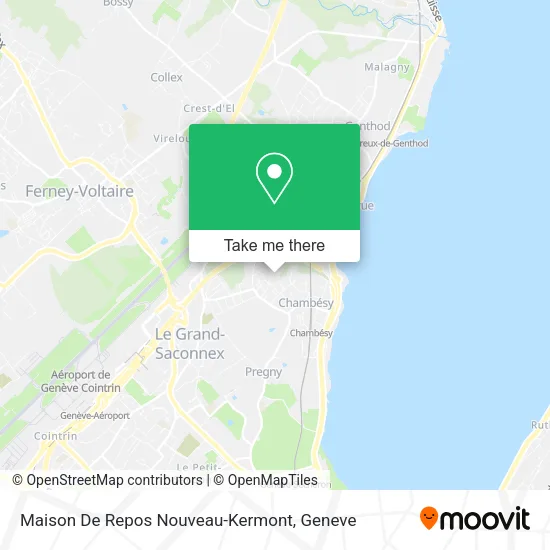 Maison De Repos Nouveau-Kermont map