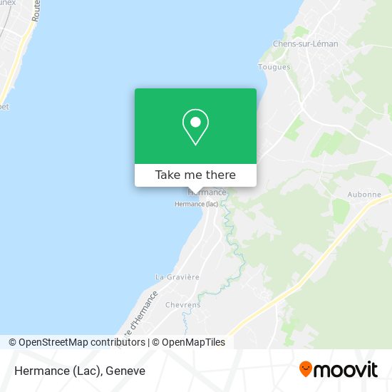 Hermance (Lac) Karte