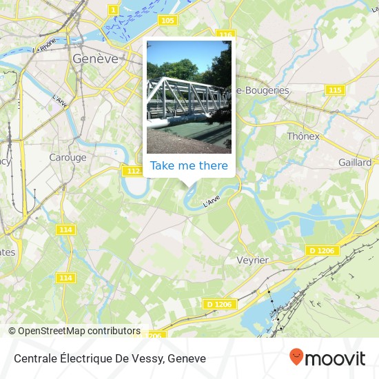 Centrale Électrique De Vessy map