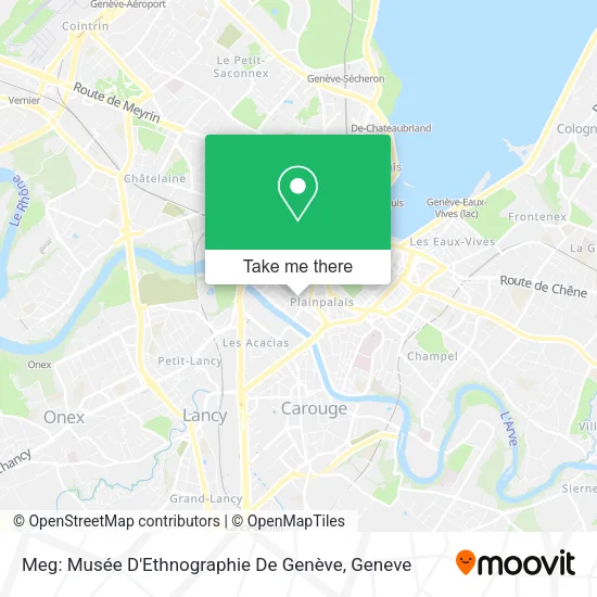 Meg: Musée D'Ethnographie De Genève map