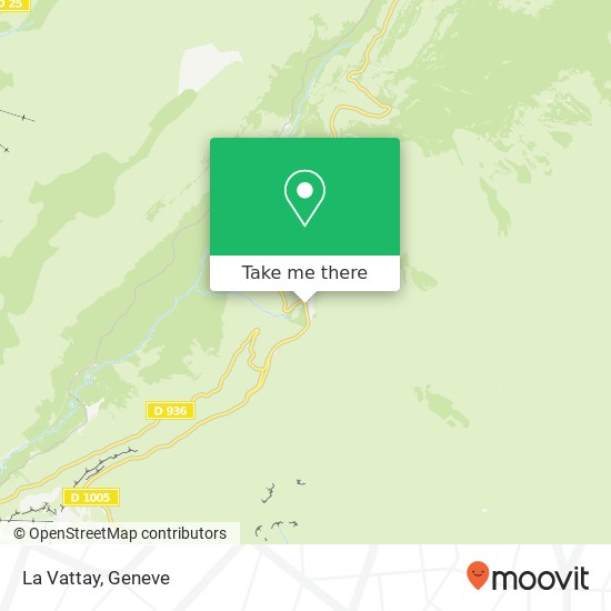 La Vattay map