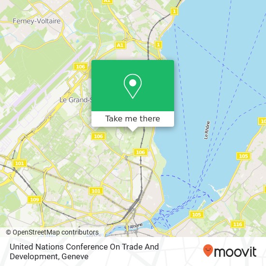 United Nations Conference On Trade And Development map
