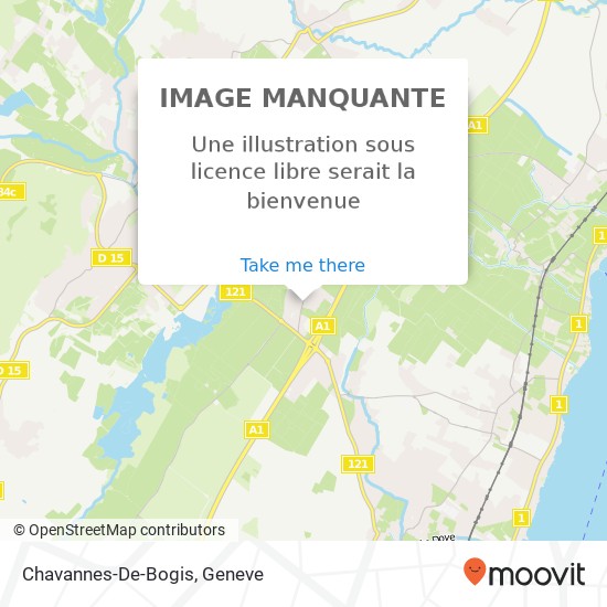 Chavannes-De-Bogis map