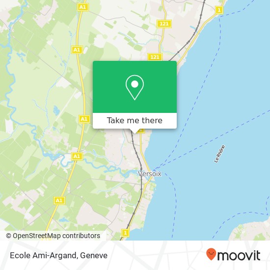 Ecole Ami-Argand map