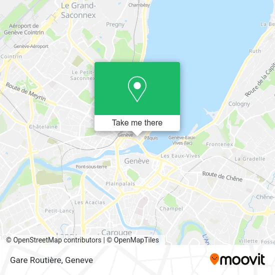 Gare Routière map