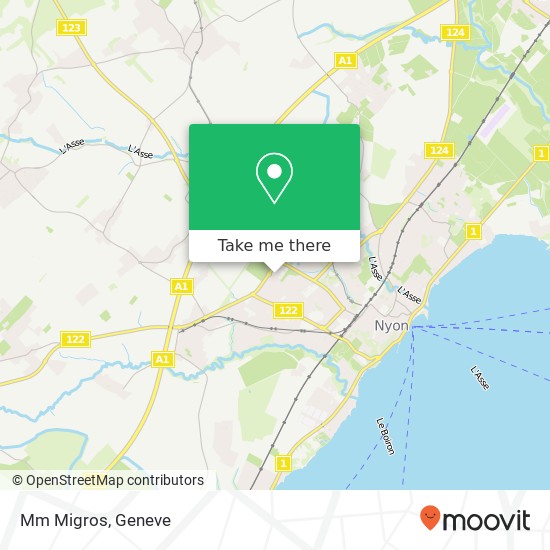 Mm Migros map