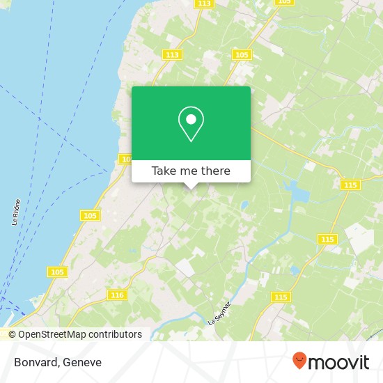 Bonvard map