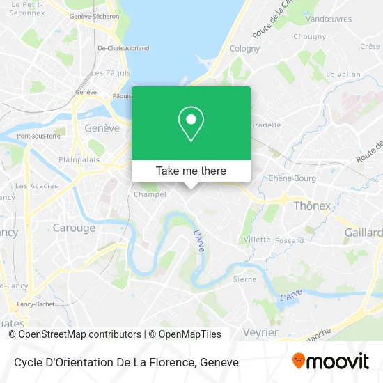 Cycle D'Orientation De La Florence map