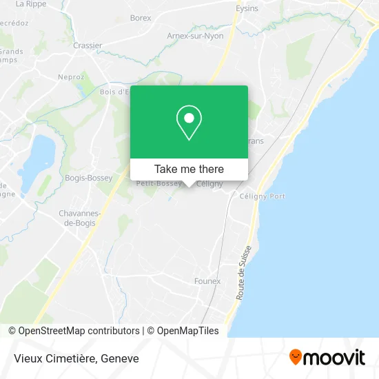 Vieux Cimetière map