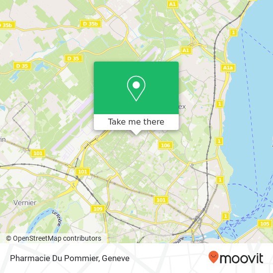 Pharmacie Du Pommier Karte