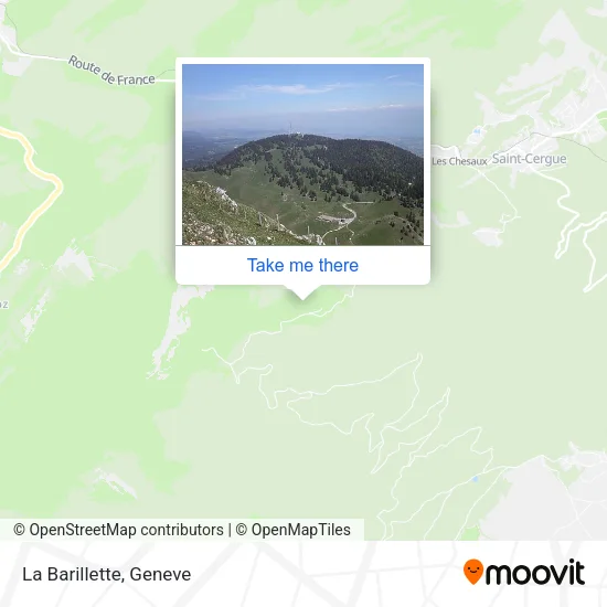 La Barillette map