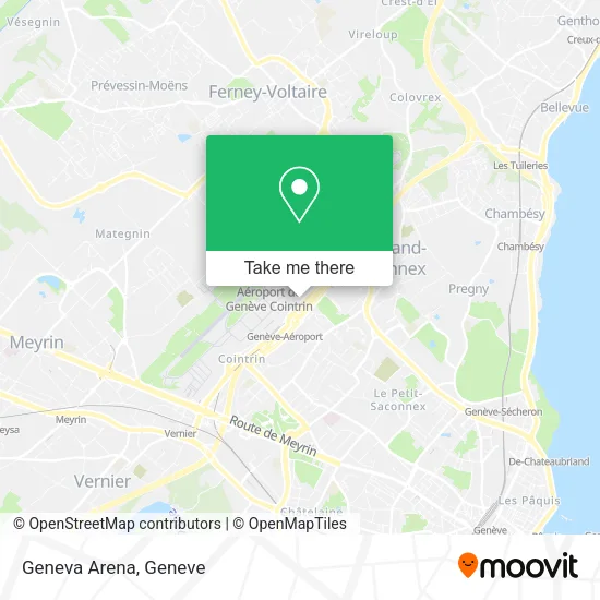 Geneva Arena map