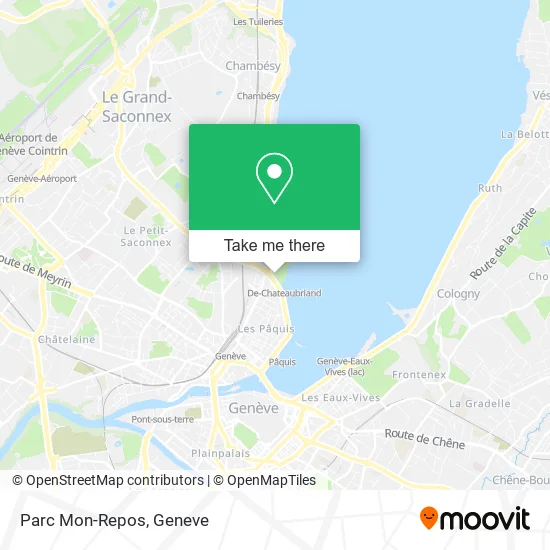 Parc Mon-Repos plan