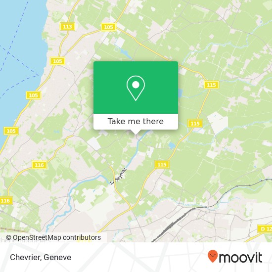 Chevrier map