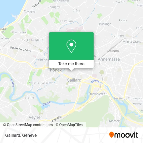 Gaillard map
