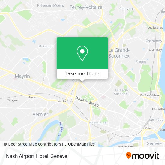 Nash Airport Hotel map