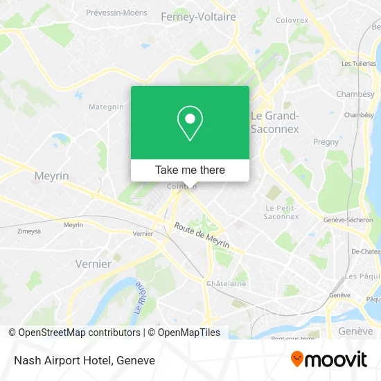 Nash Airport Hotel map