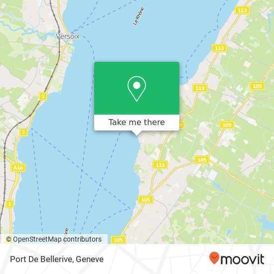 Port De Bellerive Karte