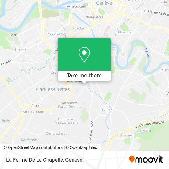 La Ferme De La Chapelle map