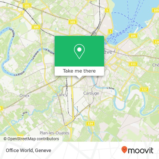 Office World map