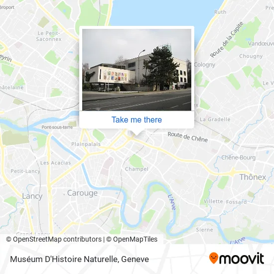 Muséum D'Histoire Naturelle map