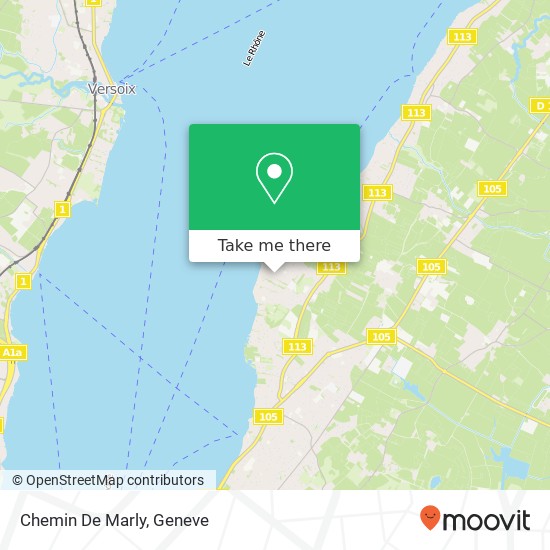 Chemin De Marly map