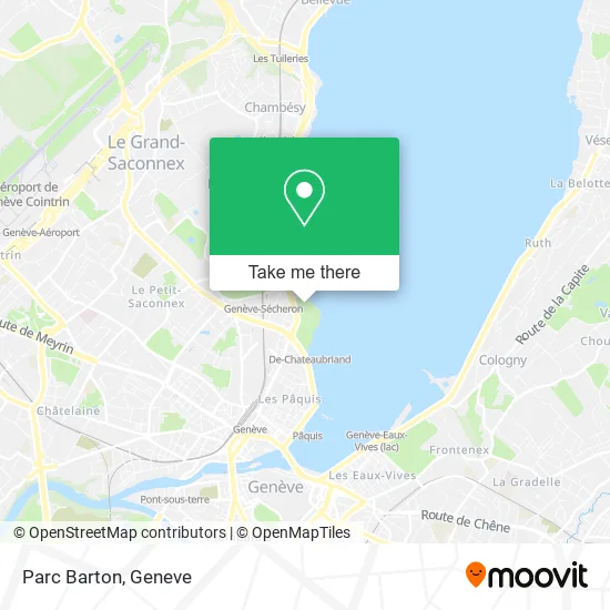 Parc Barton map