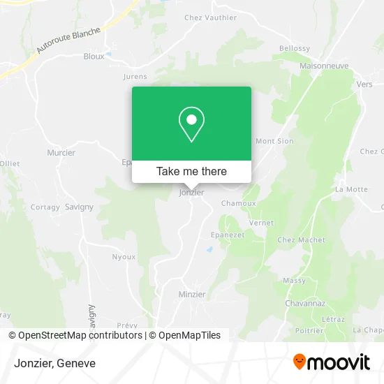 Jonzier map