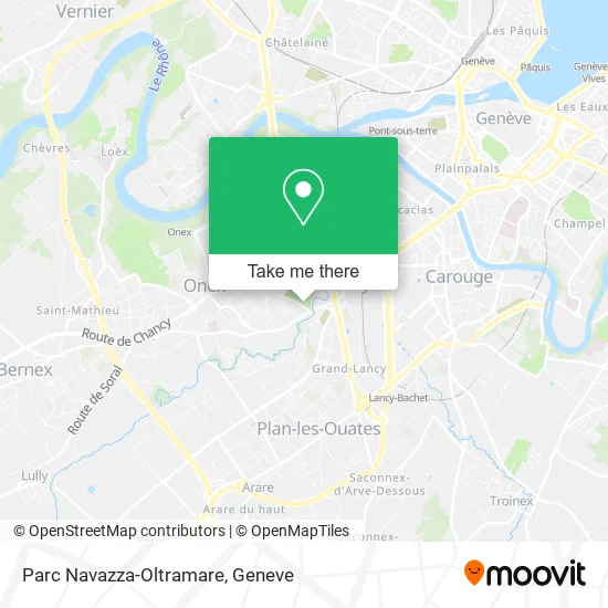 Parc Navazza-Oltramare map