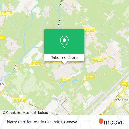Thierry Carrillat Ronde Des Pains map