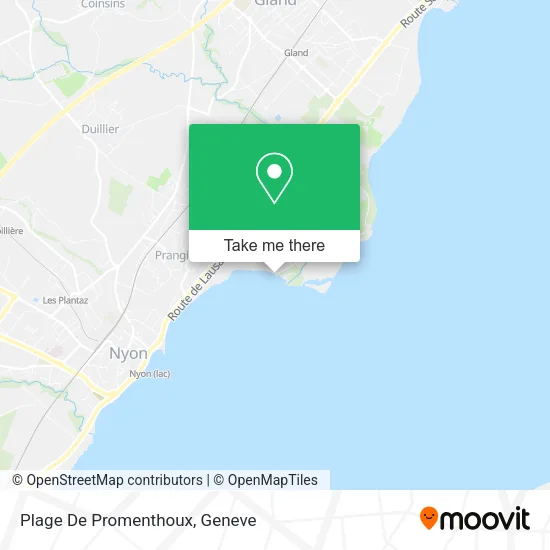 Plage De Promenthoux map