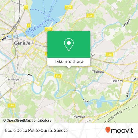 Ecole De La Petite-Ourse map