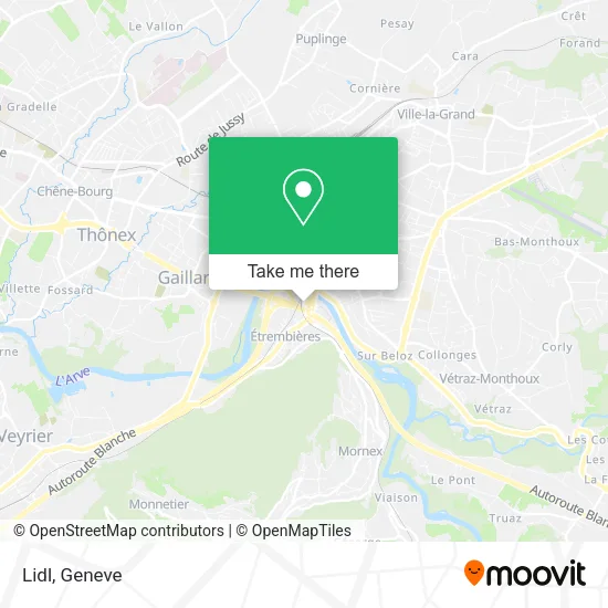 Lidl map