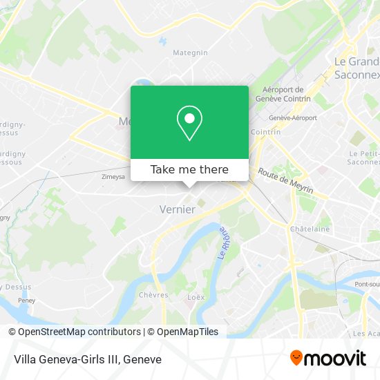 Villa Geneva-Girls III map