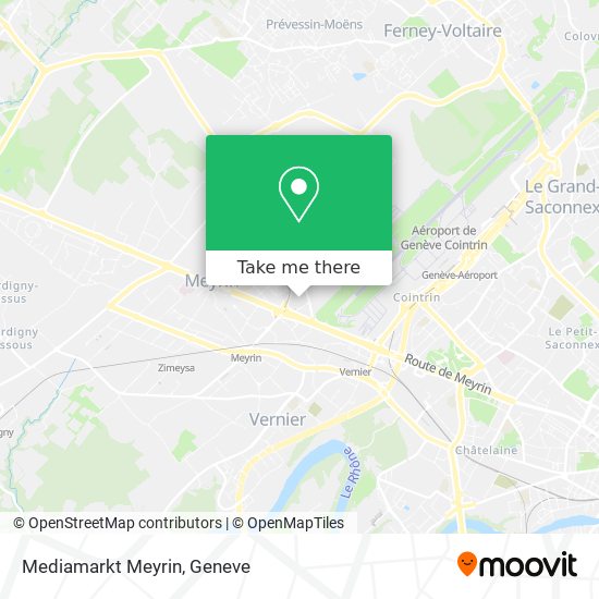 Mediamarkt Meyrin map