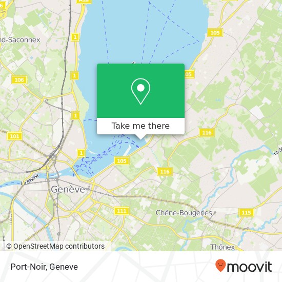 Port-Noir map