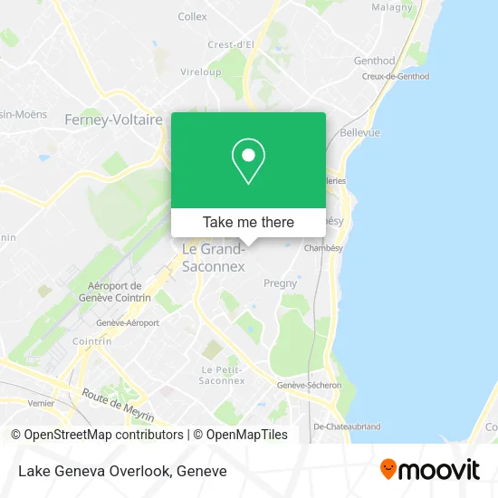 Lake Geneva Overlook map