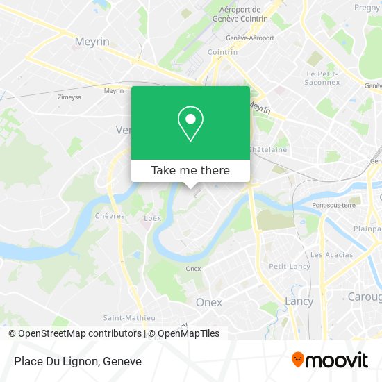 Place Du Lignon Karte