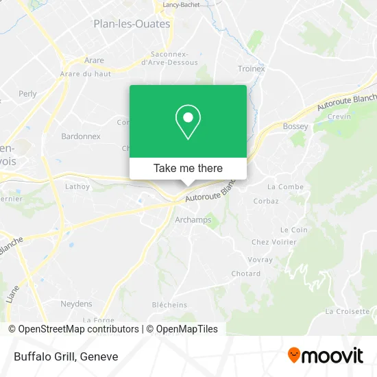 Buffalo Grill map