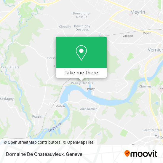 Domaine De Chateauvieux Karte
