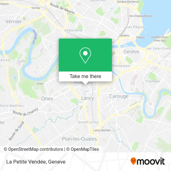 La Petite Vendée map