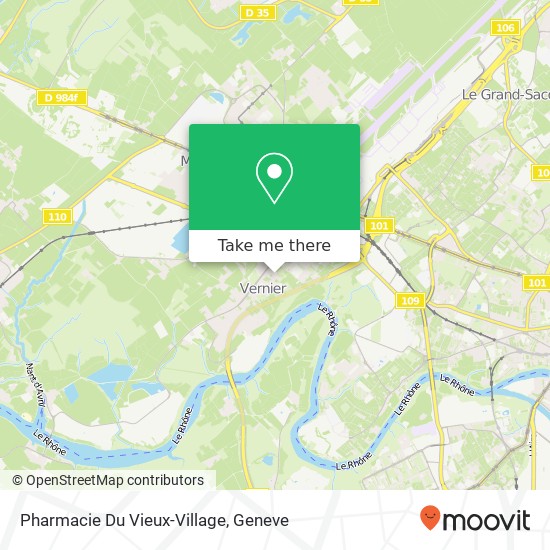 Pharmacie Du Vieux-Village map