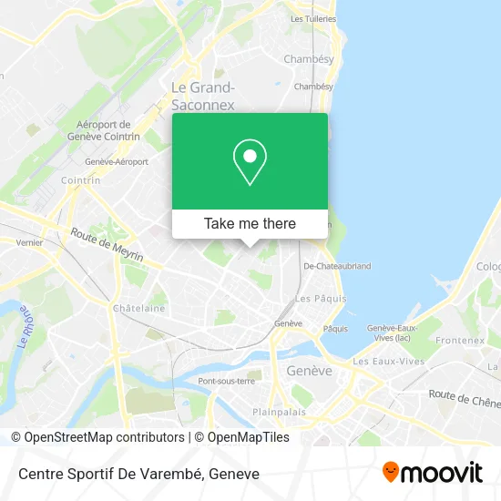 Centre Sportif De Varembé map