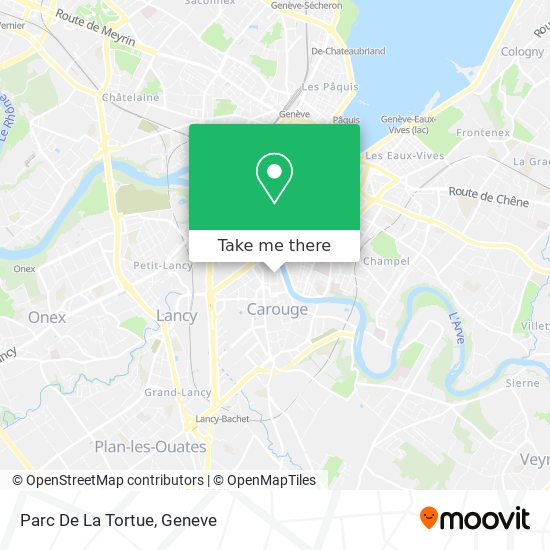 Parc De La Tortue map