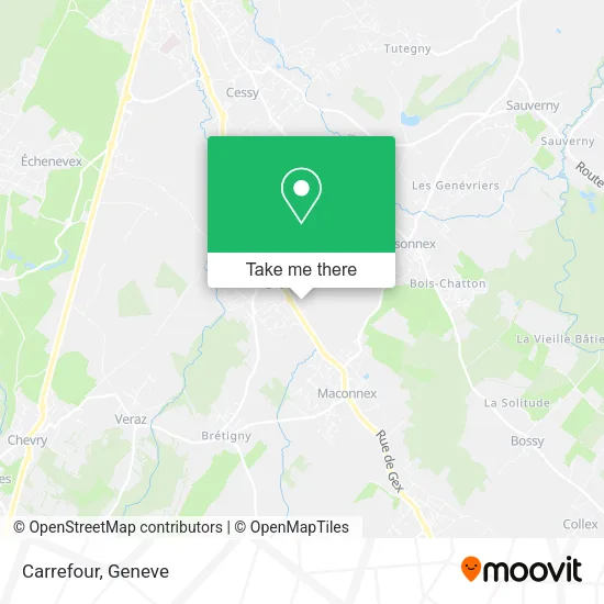 Carrefour map