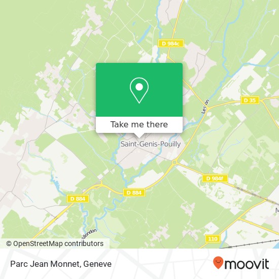 Parc Jean Monnet Karte