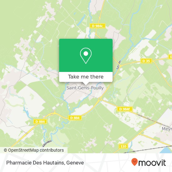 Pharmacie Des Hautains map